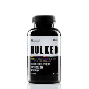HULKED iMuscle (Ostarine+Ibutamoren+Testolon+CI-10) (90 Kapseln ) (Sarms)