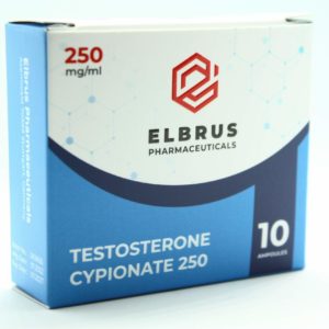 Testosterone Cypionate (Elbrus Pharmaceuticals) (10 Phiolen x 250mg)