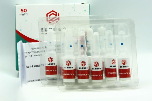 Winstrol (Elbrus Pharmaceuticals) (10 Phiolen x 50mg) – Bild 2