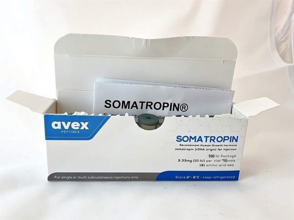 HGH Somatropin (Avex Pharma) 100 IU – Bild 3