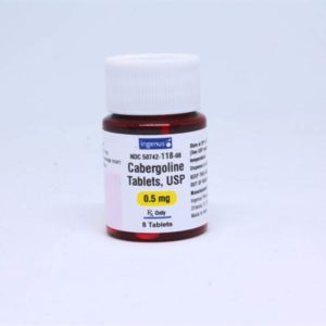 Cabergoline (Ingenus Pharma) (8 Tabletten x 0.5 mg)