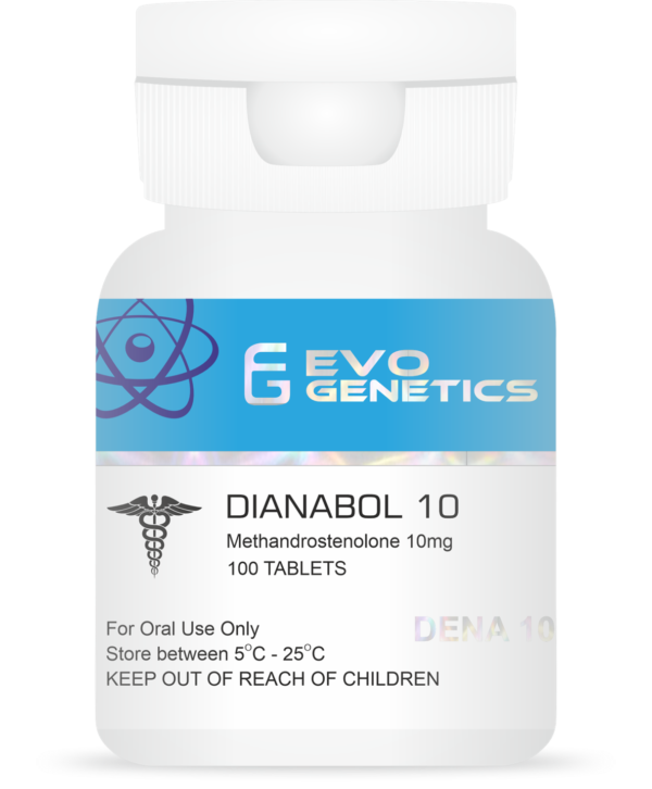 Dianabol (Evo Genetics) (100 Tabletten x 10 mg)